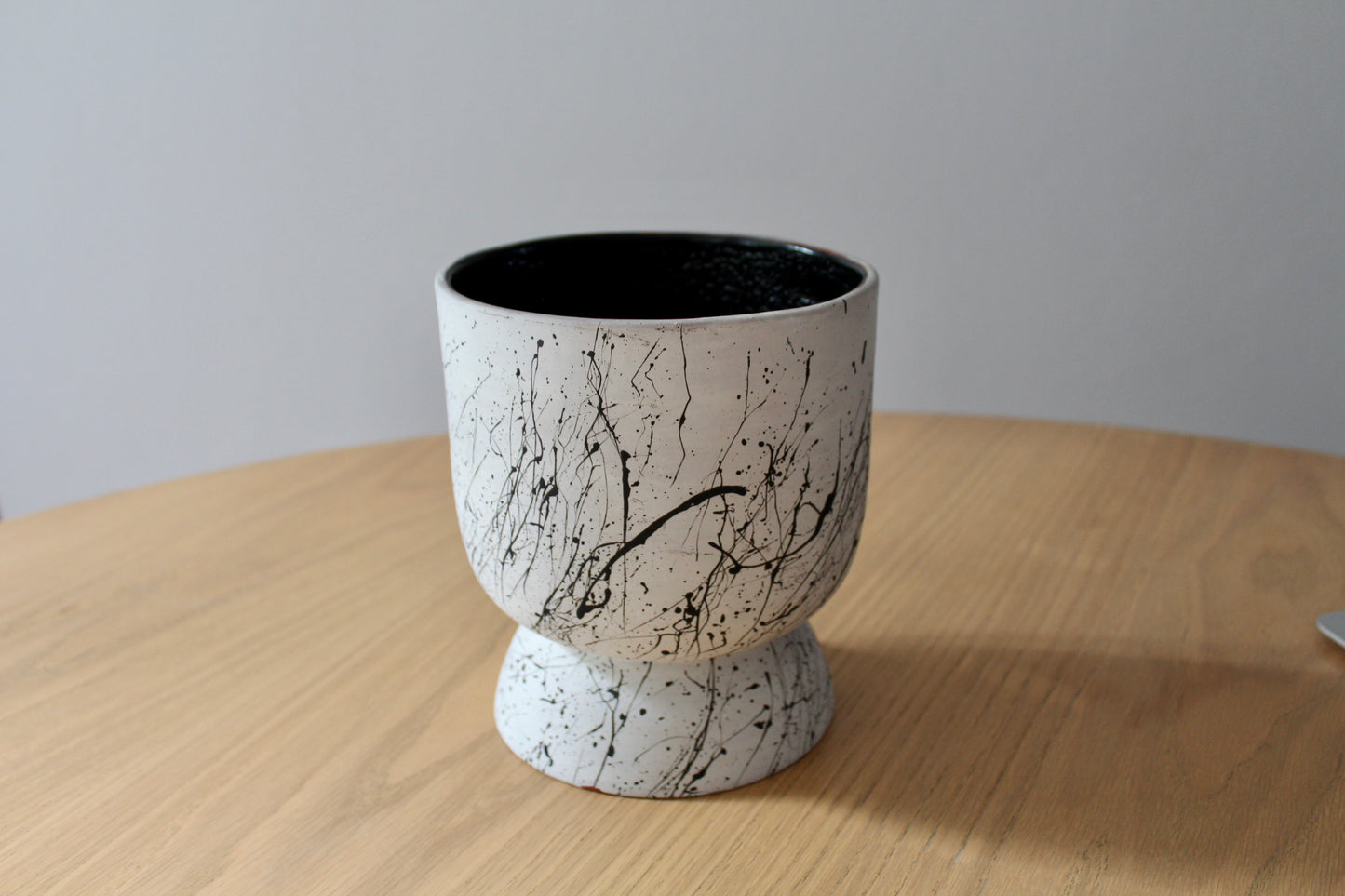 Custom Hand-painted Cylinder Vase