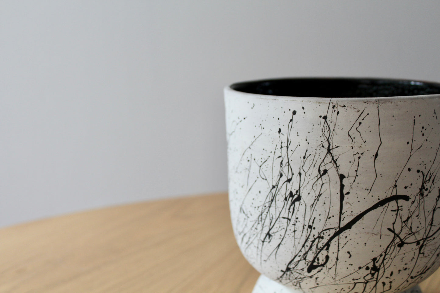 Custom Hand-painted Cylinder Vase