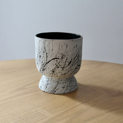 Custom Hand-painted Cylinder Vase