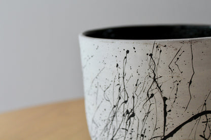 Custom Hand-painted Cylinder Vase