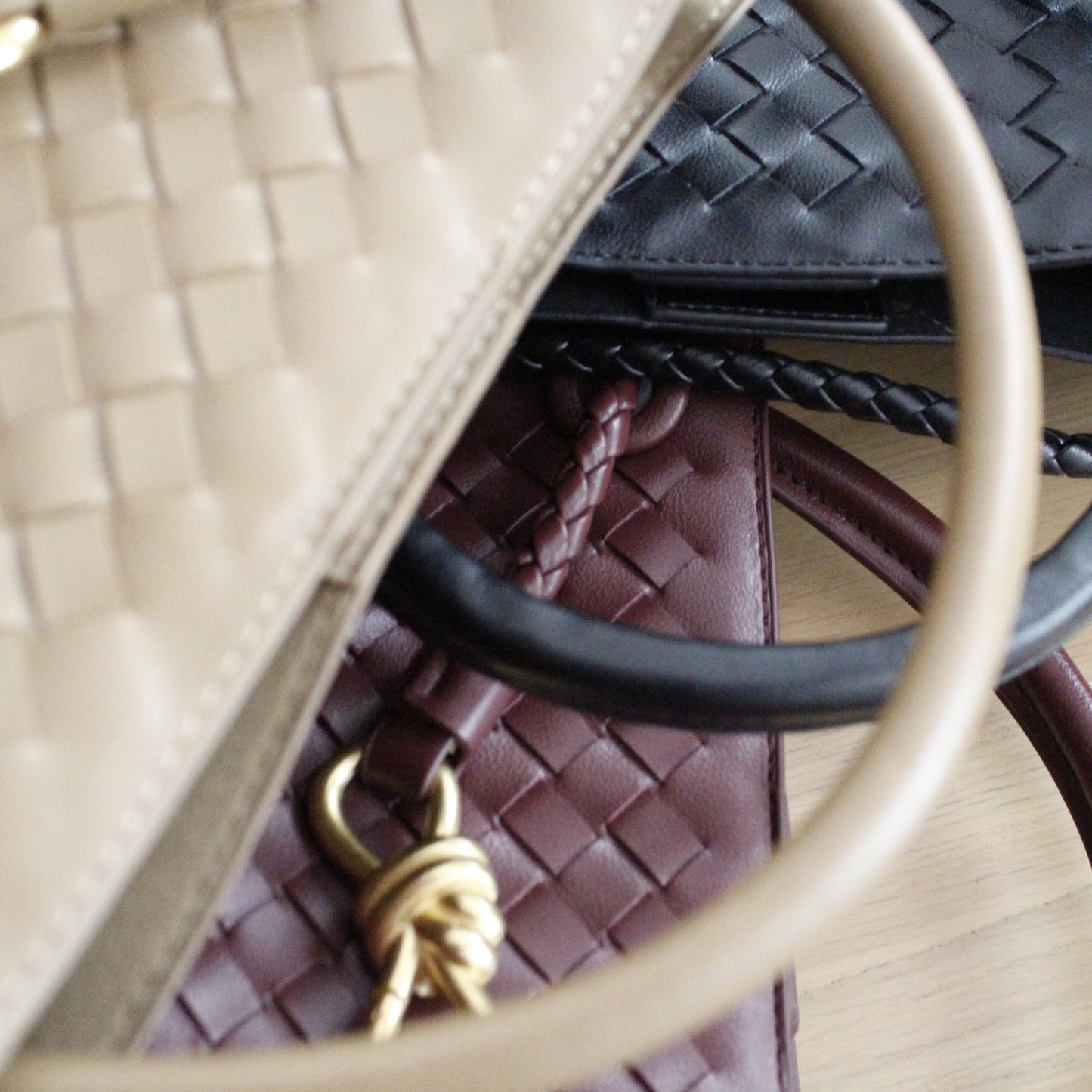Minimal Woven Box Bag